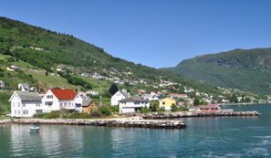 Mietauto Leikanger, Norwegen